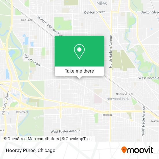 Mapa de Hooray Puree