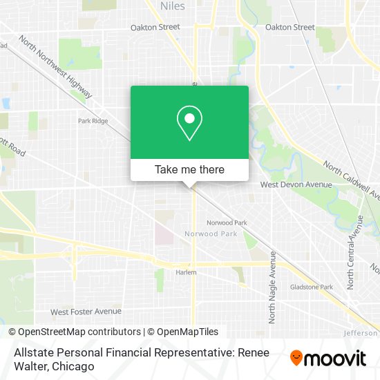 Mapa de Allstate Personal Financial Representative: Renee Walter