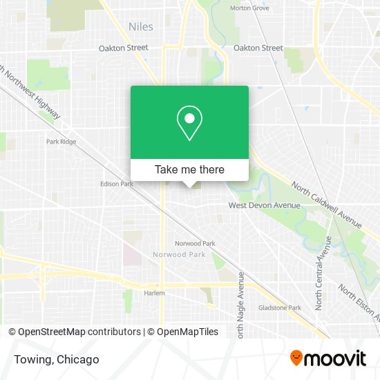 Towing map