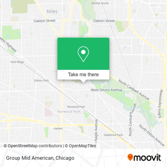 Mapa de Group Mid American