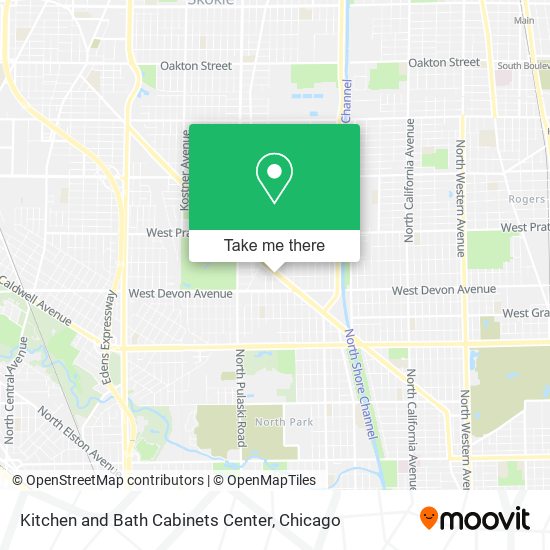 Kitchen and Bath Cabinets Center map