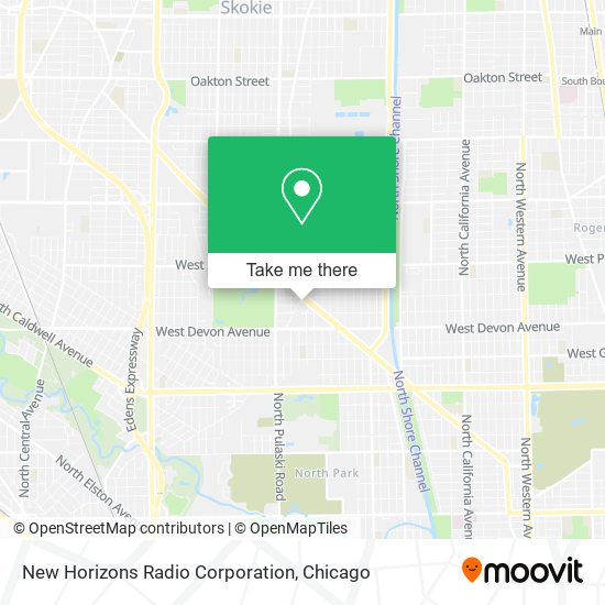 New Horizons Radio Corporation map