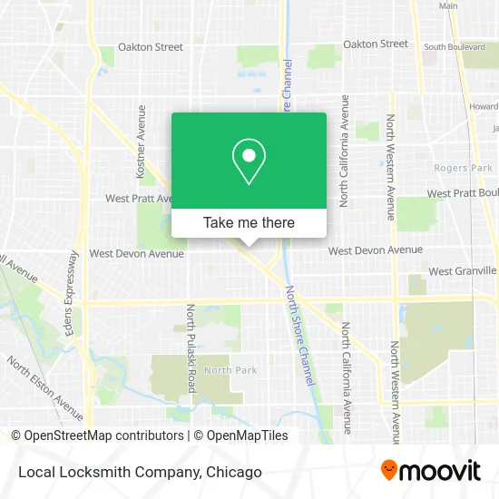 Local Locksmith Company map