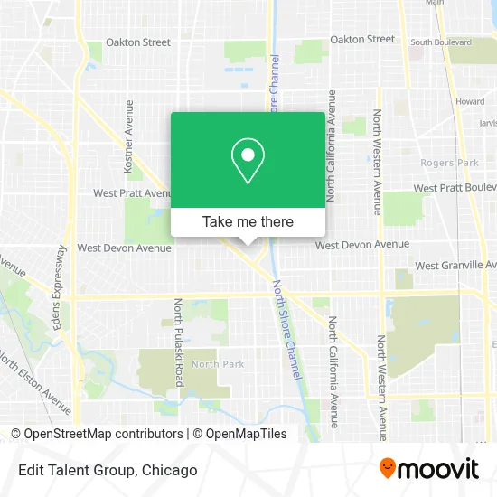 Edit Talent Group map