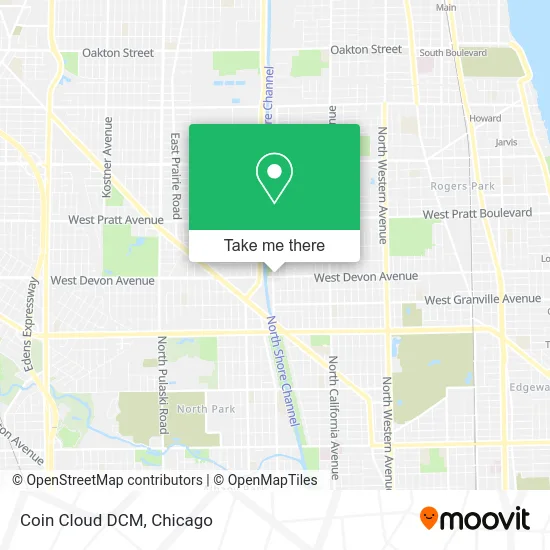 Coin Cloud DCM map