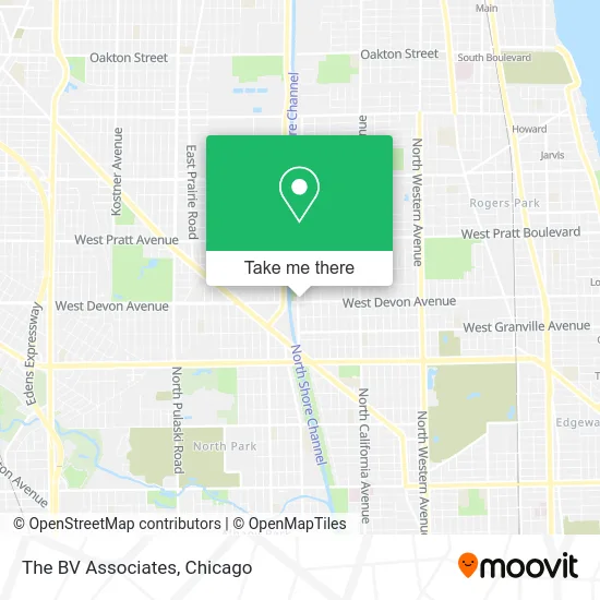 The BV Associates map