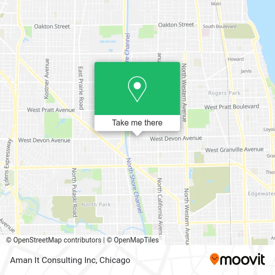 Aman It Consulting Inc map