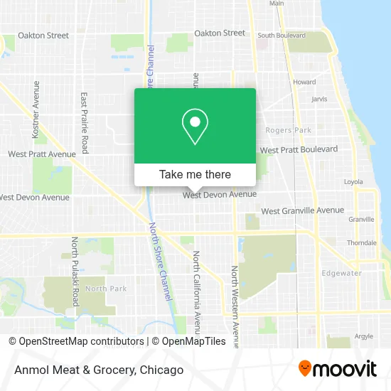 Anmol Meat & Grocery map