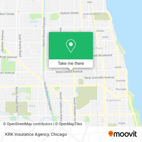 KRK Insurance Agency map