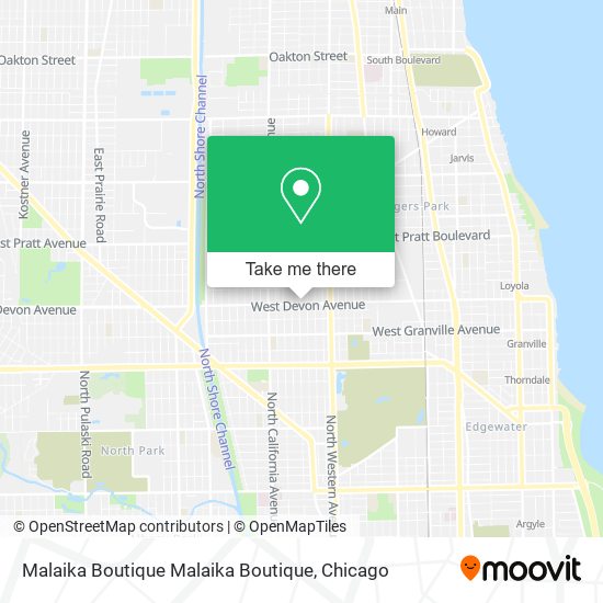 Malaika Boutique Malaika Boutique map