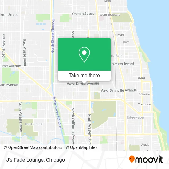 J's Fade Lounge map