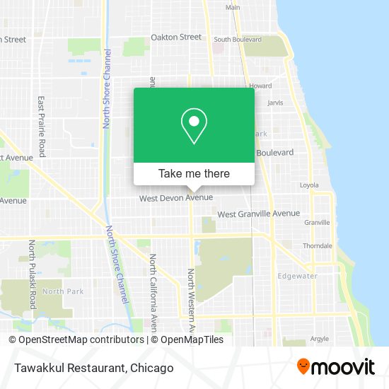 Mapa de Tawakkul Restaurant
