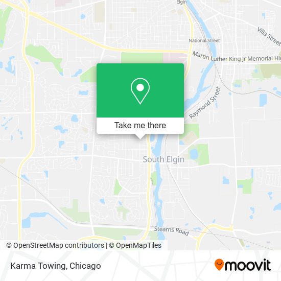 Karma Towing map