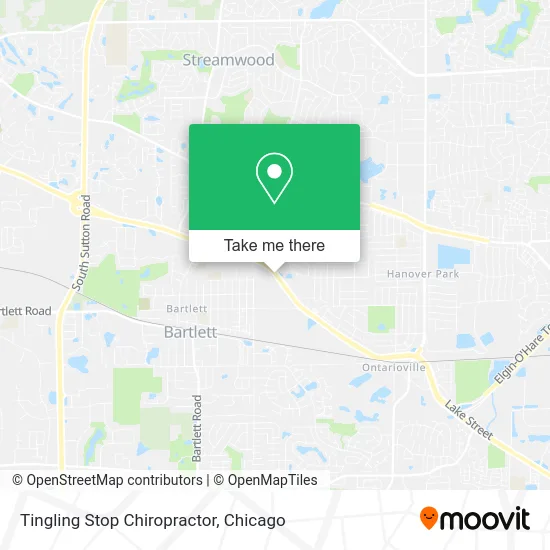 Tingling Stop Chiropractor map