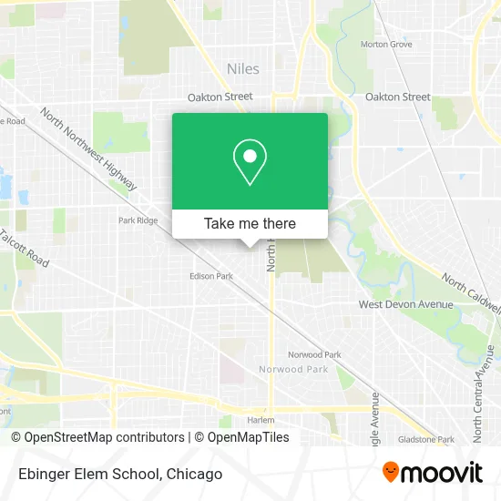 Ebinger Elem School map