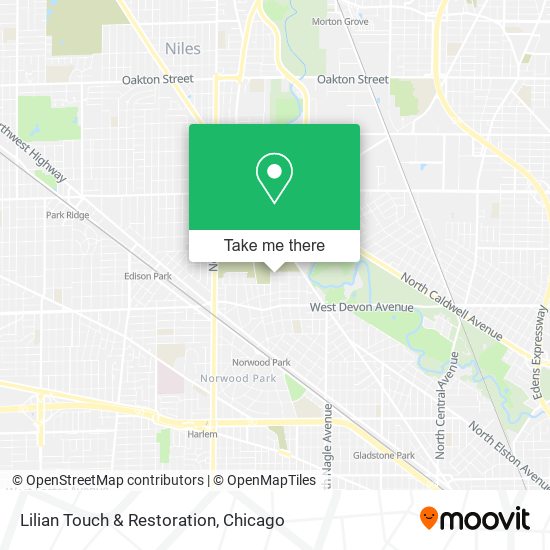 Lilian Touch & Restoration map
