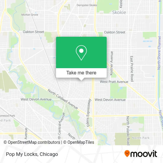 Pop My Locks map