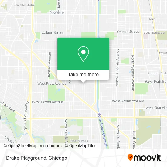 Drake Playground map
