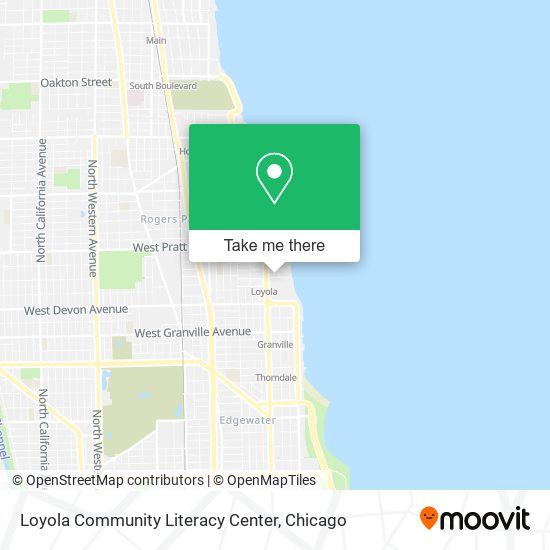 Mapa de Loyola Community Literacy Center