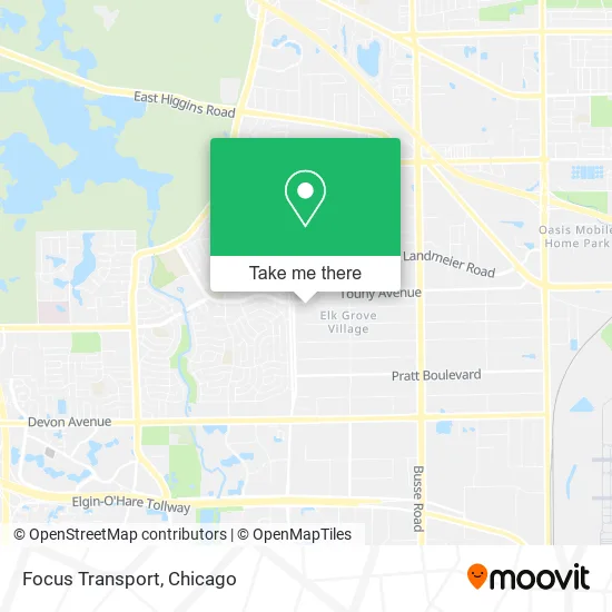 Mapa de Focus Transport