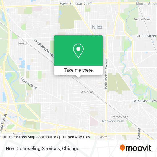 Mapa de Novi Counseling Services