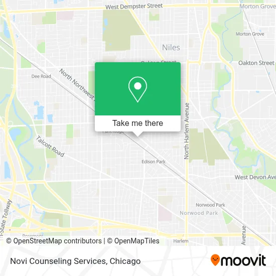 Novi Counseling Services map