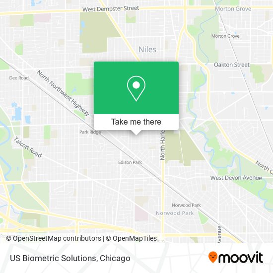 Mapa de US Biometric Solutions