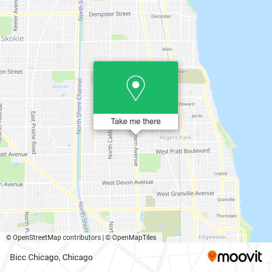 Bicc Chicago map