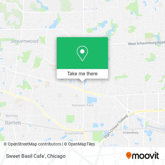 Mapa de Sweet Basil Cafe'