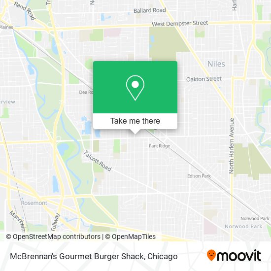 McBrennan's Gourmet Burger Shack map
