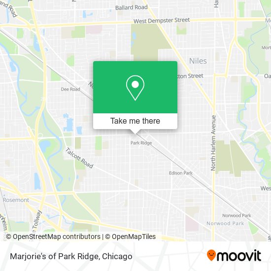 Mapa de Marjorie's of Park Ridge