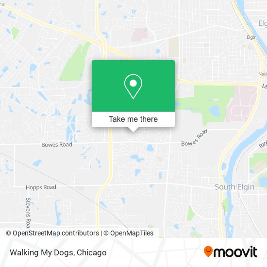Mapa de Walking My Dogs