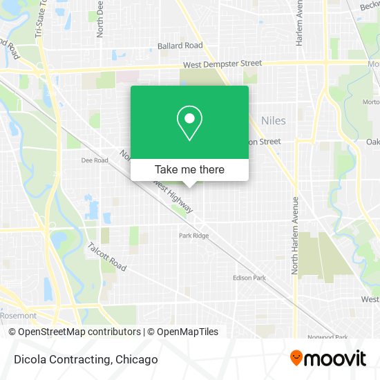 Mapa de Dicola Contracting