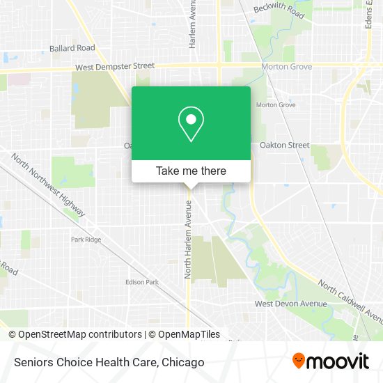 Mapa de Seniors Choice Health Care