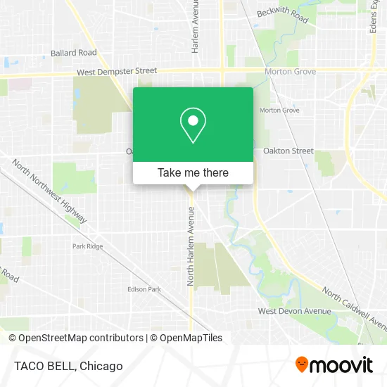 TACO BELL map