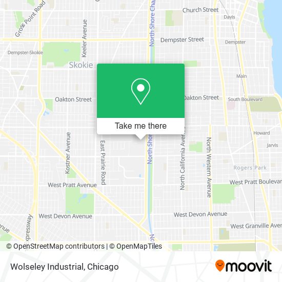 Mapa de Wolseley Industrial