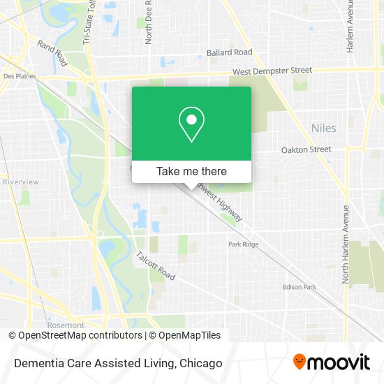 Mapa de Dementia Care Assisted Living