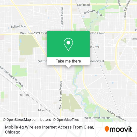 Mobile 4g Wireless Internet Access From Clear map