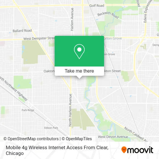 Mobile 4g Wireless Internet Access From Clear map