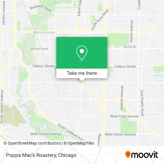 Mapa de Poppa Mac's Roastery
