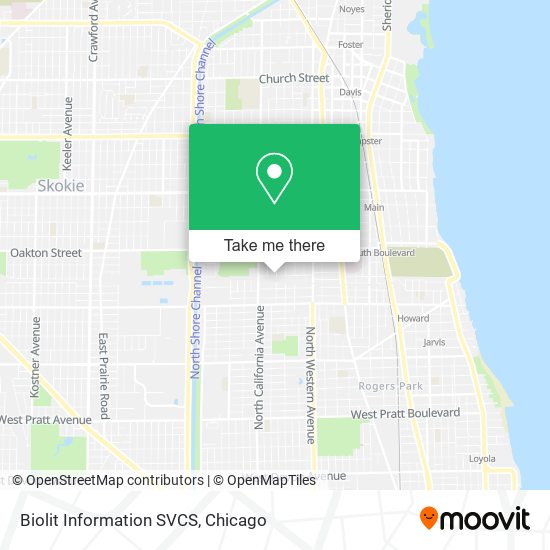 Biolit Information SVCS map