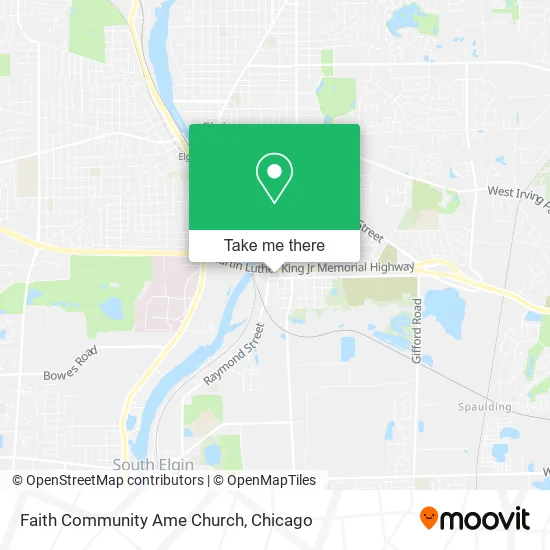 Faith Community Ame Church map