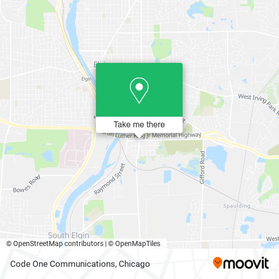 Code One Communications map