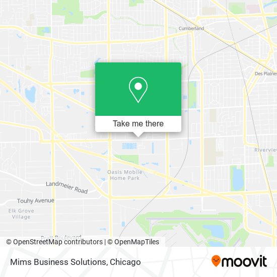 Mapa de Mims Business Solutions
