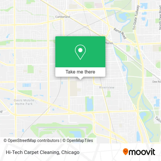 Hi-Tech Carpet Cleaning map