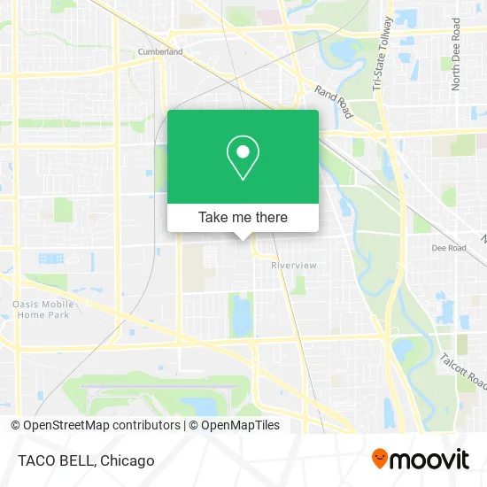 TACO BELL map