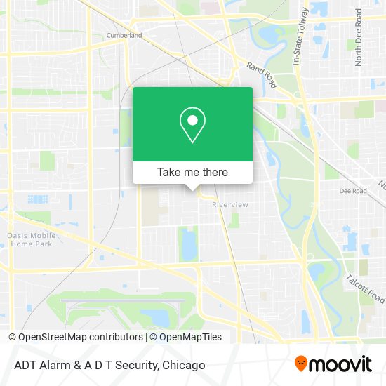 ADT Alarm & A D T Security map