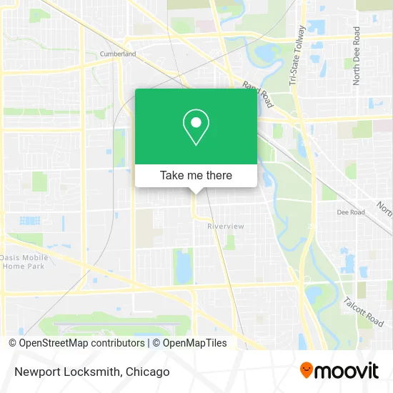 Newport Locksmith map