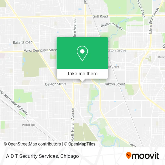 A D T Security Services map
