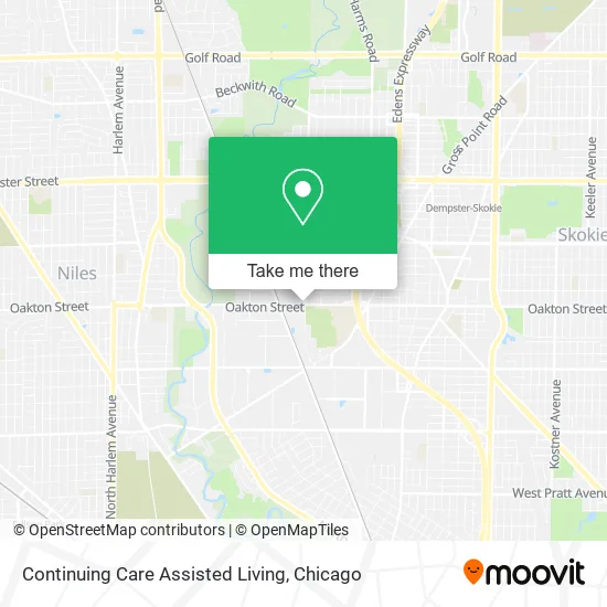 Mapa de Continuing Care Assisted Living